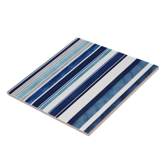 Summer Navy Blue Popular Boat Stripes Collection Fliese (Seite)