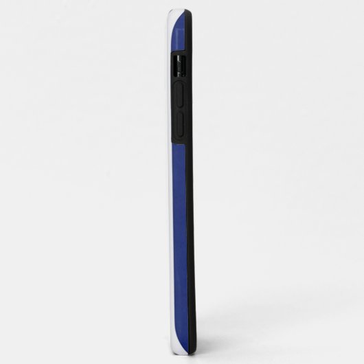 Summer Navy Blue Trendboot Stripes Collection Case-Mate iPhone Hülle (Hinten/Links)