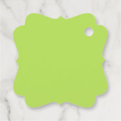 Summer Neon Pool Party Bachelorette Geschenkanhänger (Rückseite)