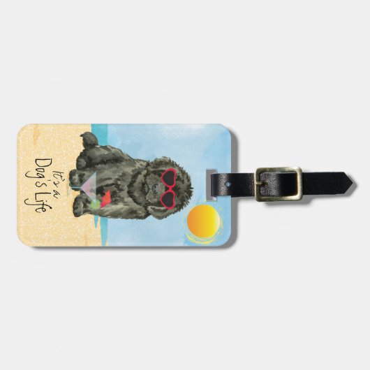 Summer Neufundland - Gepäcktag Gepäckanhänger (Vorderseite horizontal)