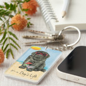 Summer Neufundland Schlüsselanhänger (Vorderseite rechts)