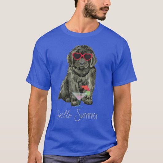 Summer Neufundland T - Shirt (Vorderseite)