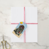 Summer Newfundland Gift Tags Geschenkanhänger (Mit Garn)