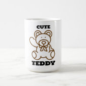Summer Niedlich Bear Teddy Kaffeetasse (Mittel)