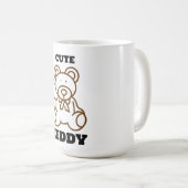 Summer Niedlich Bear Teddy Kaffeetasse (VorderseiteRechts)