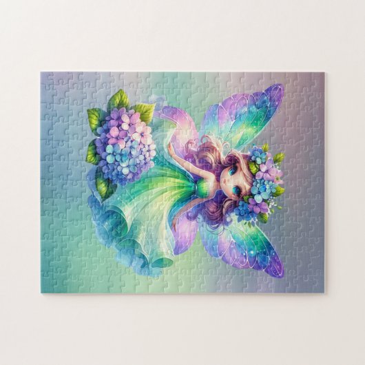 Summer Niedlich Fairy Princess Girls Puzzle (Horizontal)