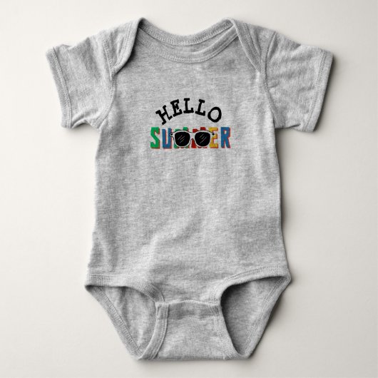 Summer Niedlich Girl Baby Strampler (Vorderseite)