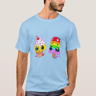 Summer Niedlich Leckereien Art Gefärbte Krawatte S T-Shirt