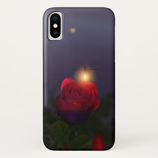 Summer Nightlights iPhone Case (Rückseite)