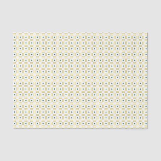 Summer Nights Geometrics Double Lines Seidenpapier (Vorderseite)
