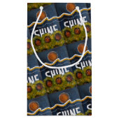 Summer Nights Painting by Alfred Fox Kleine Geschenktüte (Rückseite)