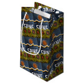 Summer Nights Painting by Alfred Fox Kleine Geschenktüte (Rückseite Schrägansicht)