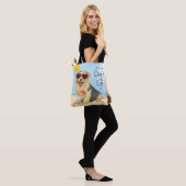 Summer Norfolk Terrier Tote Bag Tasche (Am Model)