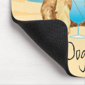 Summer Norwich Terrier Mouse Pad Mousepad (Ecke)