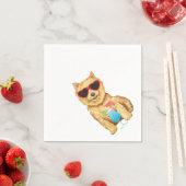 Summer Norwich Terrier Napkins Serviette (Beispiel)