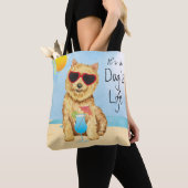 Summer Norwich Terrier Tote Bag Tasche (Von Nahem)