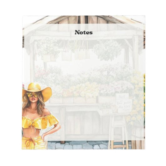 Summer Notes-Sammlung Notizblock (Vorderseite)