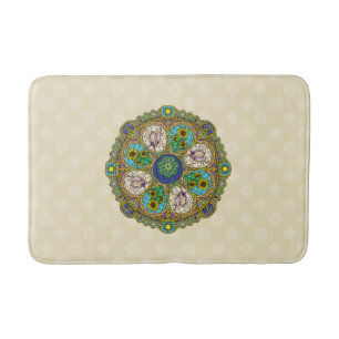 Summer Nouveau Bath Mat Badematte