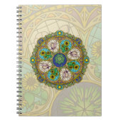 Summer Nouveau Notebook Notizblock (Vorderseite)