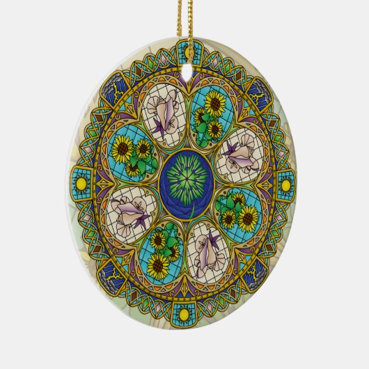 Summer Nouveau Ornament (Rechts)