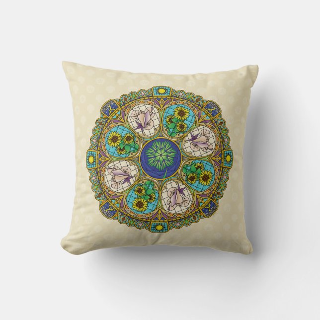 Summer Nouveau Pillow Kissen (Vorderseite)