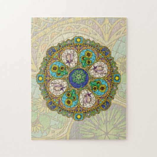 Summer Nouveau Puzzle (Vertikal)