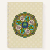 Summer Nouveau Spiral Notebook Notizblock (Vorderseite)