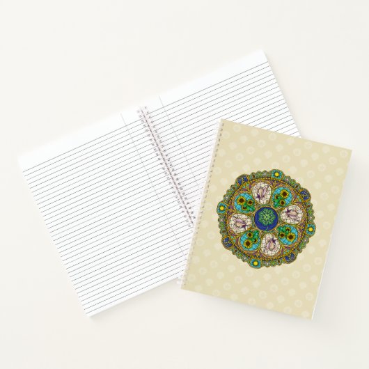 Summer Nouveau Spiral Notebook Notizblock (Innenseite)