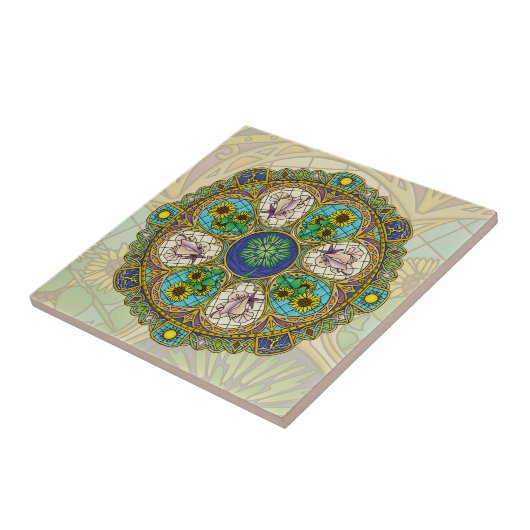 Summer Nouveau Tile Fliese (Seite)