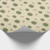 Summer Nouveau Wrapping Paper Geschenkpapier (Ecke)