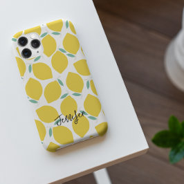 Summer Novelty Lemon-Gemustert Personalisiert Case-Mate iPhone Hülle