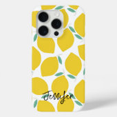 Summer Novelty Lemon-Gemustert Personalisiert Case-Mate iPhone Hülle (Rückseite)