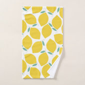 Summer Novelty Lemon-Muster gedruckt Badhandtuch Set (Handtuch)