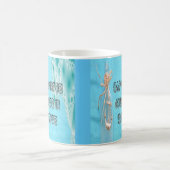 Summer Ocean Bay Area Kaffeetasse (Mittel)