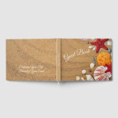 Summer Ocean Beach Sand Seashells Gästebuch (Voll)