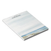 Summer Ocean Beach Square Notepad Geschenk Notizblock (angewinkelt)