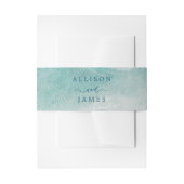 Summer Ocean Blue Beach Elegance Belly Band (Vorderseite Beispiel)