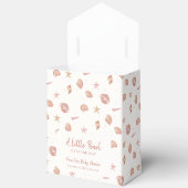 Summer Ocean Seashell Pearl Baby Dusche Geschenkschachtel (Offen)