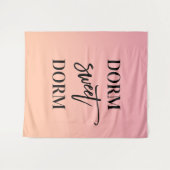 Summer Ombre Sweet Dorm Quote Uni Hängen Wandteppich (Vorderseite (Horizontal))