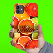 Summer Orange Citrus Stilvolle Personalisierte Bez Case-Mate iPhone Hülle