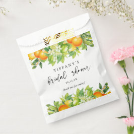 Summer Orange Lemon Citrus Brautparty Vielen Dank Geschenktütchen