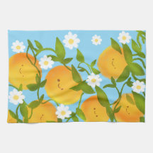 Summer Orange Tree Garden