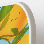 Summer Orange Tree Garden Pickleball Schläger (Linke Seite)