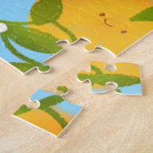 Summer Orange Tree Garden Puzzle (Seite)