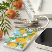 Summer Orange Tree Garden Schlüsselanhänger (Vorderseite rechts)