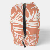 Summer Orange Tropical Leaves Beach Home Decor Waschbeutel (Rechts)