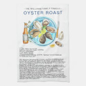 Summer Oyster Roast | Recipe Heirloom Teetuch Geschirrtuch