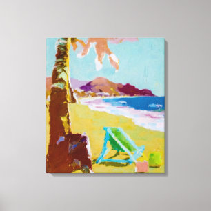 Summer Painting - überzogene Canvas Art Print Leinwanddruck