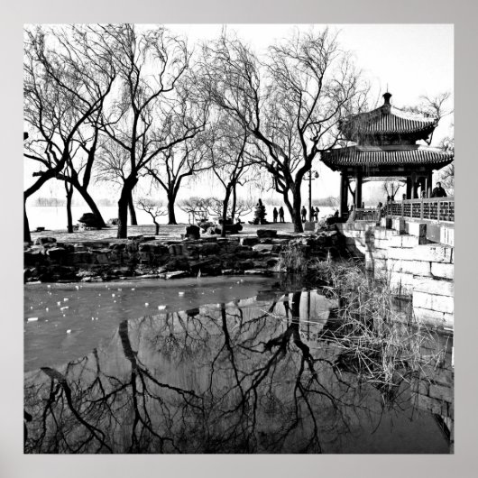 Summer Palace B&W Poster (Vorne)