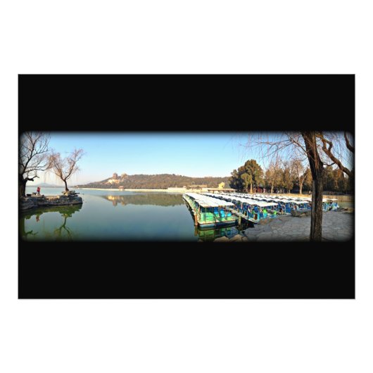 Summer Palace Boote Fotodruck (Vorne)
